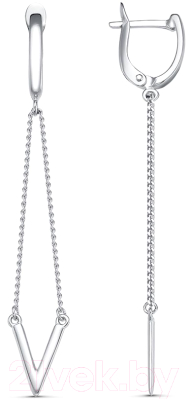 Серьги Красная Пресня 34011208с - фото