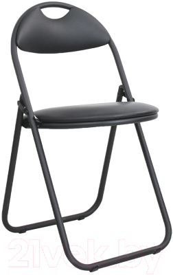 Стул офисный Белс Селим (V-4/кожзам черный) - фото