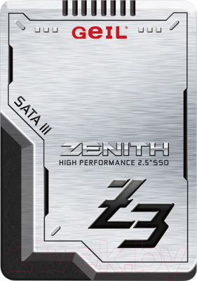 SSD диск GeIL Zenith Z3 256GB (GZ25Z3-256GP) - фото