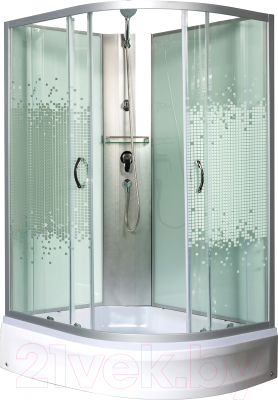 Душевая кабина Мономах 120/90/24 МЗ L Б/К - фото