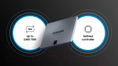 SSD диск Samsung 870 Qvo 8TB (MZ-77Q8T0BW)