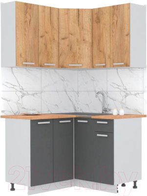 Готовая кухня Интерлиния Мила Лайт 1.2x1.2 - фото