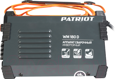 Инвертор сварочный PATRIOT WM180D MMA / 38652