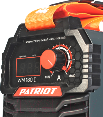 Инвертор сварочный PATRIOT WM180D MMA / 38652