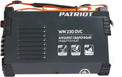 Инвертор сварочный PATRIOT WM230DVC MMA / 38655