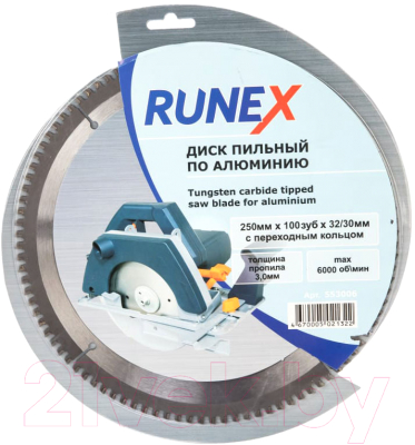 Пильный диск Runex 553006 - фото