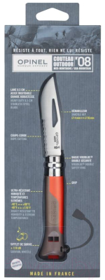 Нож туристический Opinel №8 Outdoor Earth / 001714