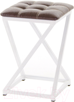 Табурет AMC Comfort 8.6.2 (ткань венге/белый) - фото