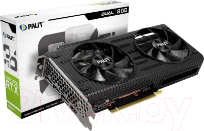 Видеокарта Palit GeForce RTX 3060Ti Dual V1 8GB (NE6306T019P2-190AD)