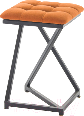 Табурет AMC Comfort 9.1.4 (ткань терракот/черный) - фото