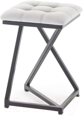 Табурет AMC Comfort 9.1.6 (ткань серый/черный) - фото