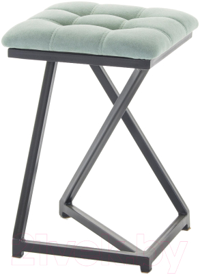 Табурет AMC Comfort 9.1.10 (ткань мятный/черный) - фото
