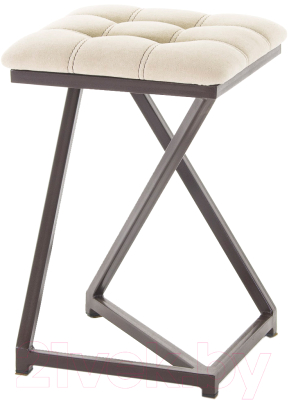 Табурет AMC Comfort 9.2.3 (ткань бежевый/коричневый) - фото