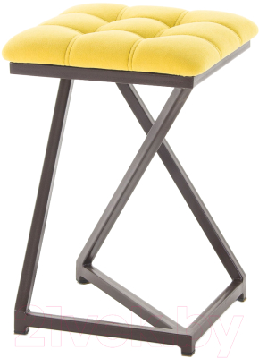 Табурет AMC Comfort 9.2.15 (ткань желтый/коричневый) - фото