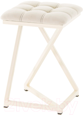 Табурет AMC Comfort 9.3.3 (ткань бежевый/слоновая кость) - фото