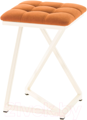 Табурет AMC Comfort 9.3.4 (ткань терракот/слоновая кость) - фото