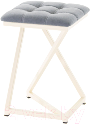 Табурет AMC Comfort 9.3.5 (ткань графит/слоновая кость) - фото