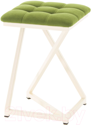 Табурет AMC Comfort 9.3.11 (ткань фисташковый/слоновая кость) - фото