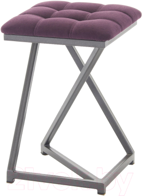 Табурет AMC Comfort 9.4.14 (ткань баклажан/графит) - фото