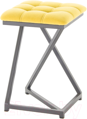 Табурет AMC Comfort 9.4.15 (ткань желтый/графит) - фото