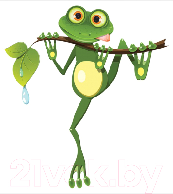Шторка-занавеска для ванны JoyArty Древняя лягушка / sc_15264 - фото