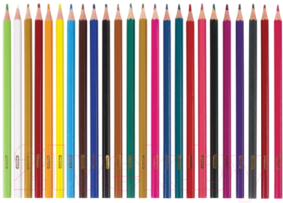 Набор цветных карандашей Пифагор Лесные жители / 181336