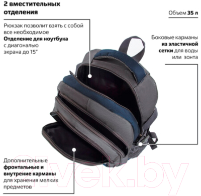Рюкзак Brauberg MainStream 2 / 224446