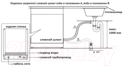 Посудомоечная машина Korting KDF 60060