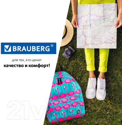 Рюкзак Brauberg Фламинго / 228854