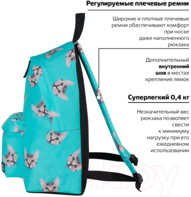 Рюкзак Brauberg Котики 229881