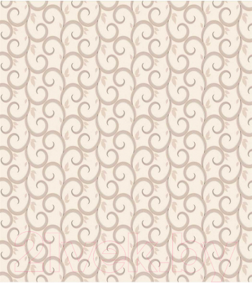 Шторка-занавеска для ванны JoyArty Завитки обычные / sc_13527 - фото