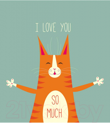 Шторка-занавеска для ванны JoyArty Любовь без границ / sc_91995 - фото