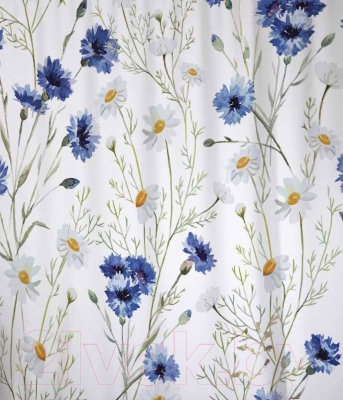 Шторка-занавеска для ванны JoyArty Полевое счастье / sc_9117 - фото