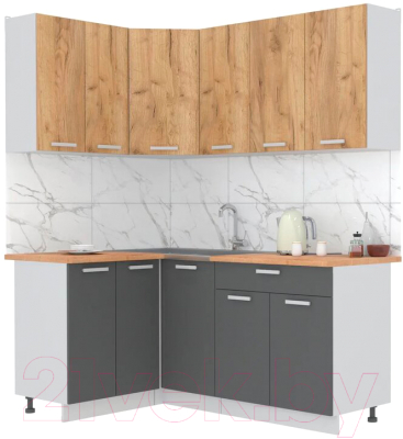 Готовая кухня Интерлиния Мила Лайт 1.2x1.8 - фото