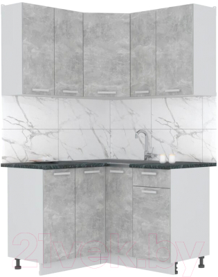 Готовая кухня Интерлиния Мила Лайт 1.2x1.3 - фото