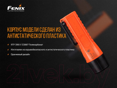Фонарь Fenix Light WF11E