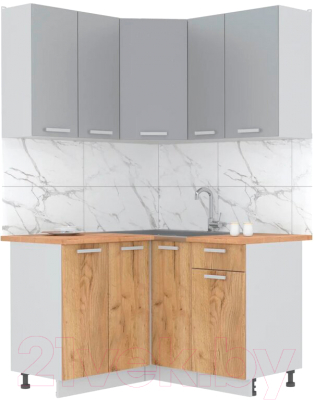 Готовая кухня Интерлиния Мила Лайт 1.2x1.3 - фото