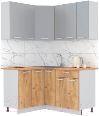 Готовая кухня Интерлиния Мила Лайт 1.2x1.5 - фото