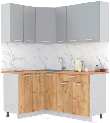 Готовая кухня Интерлиния Мила Лайт 1.2x1.7 - фото
