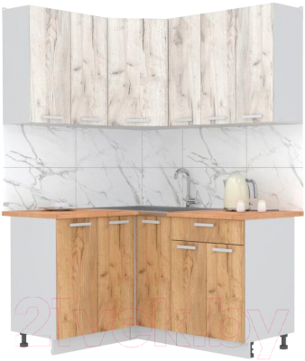 Готовая кухня Интерлиния Мила Лайт 1.2x1.5