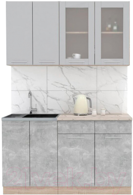 Готовая кухня Интерлиния Мила 14-60 - фото