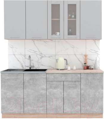 Готовая кухня Интерлиния Мила 18 - фото