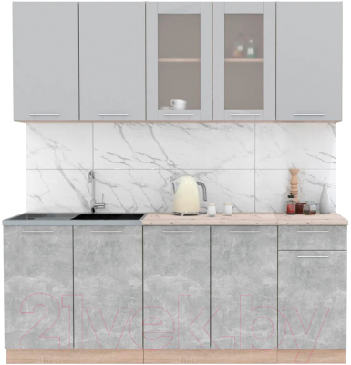 Готовая кухня Интерлиния Мила 20 - фото