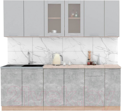 Готовая кухня Интерлиния Мила 23 - фото