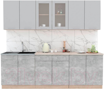 Готовая кухня Интерлиния Мила 24 - фото