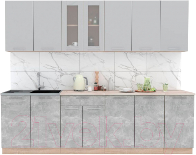 Готовая кухня Интерлиния Мила 26 - фото