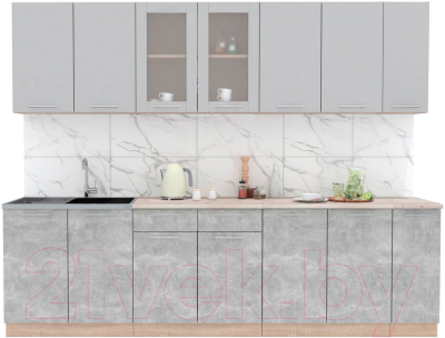 Готовая кухня Интерлиния Мила 27 - фото