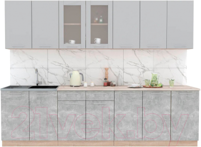 Готовая кухня Интерлиния Мила 28 - фото