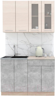 Готовая кухня Интерлиния Мила 12 - фото