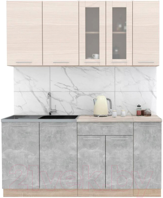 Готовая кухня Интерлиния Мила 17 - фото